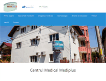 Tablet Screenshot of centrulmedicalmediplus.ro
